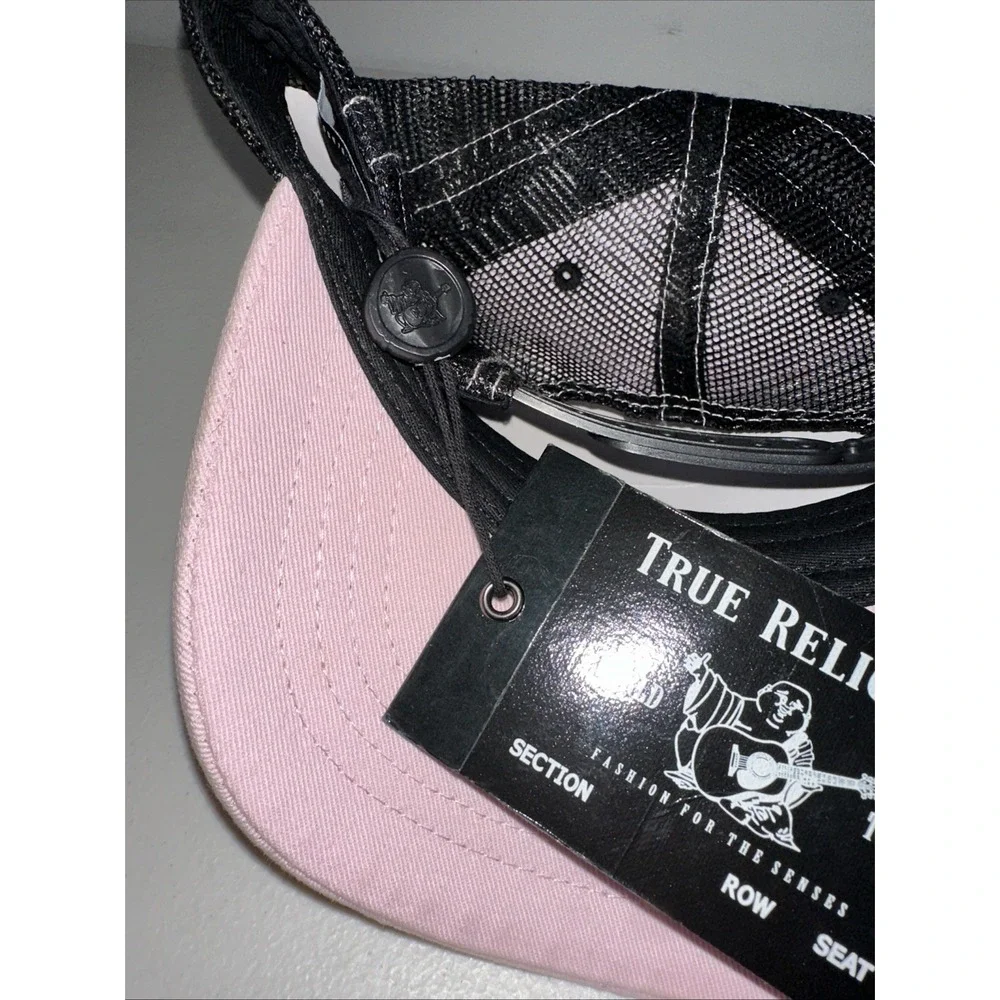 True Religion Adjustable Snapback‎ Embroidered Trucker Cap Hat Brand New